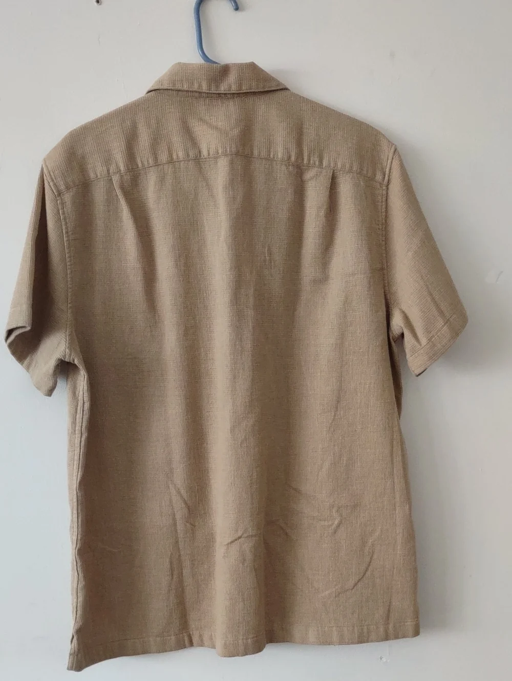 BRAND NEW J.CREW MEN'S SHORT SLEEVE WAFFLE DOBBY CAMP SHIRT